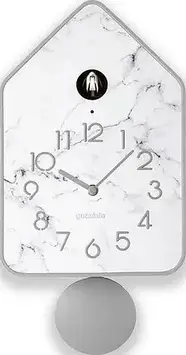 Годинник Guzzini Zegar Z Kukułką Home Qq-Up Szary