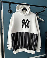 Худи нью йорк черно белое оверсайз кофта для мужчины Y - white Toyvoo Худі нью йорк чорно біле оверсайз кофта