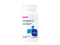 Витамин C для спорта GNC Vitamin C 500 mg, 100 Veg Caplets