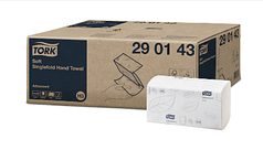 Tork Advanced рушники м'які , 250 шт.,2 шарові, H3, арт 290143 (мін.замовлення в категорії TORK від 1000грн)