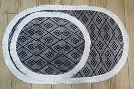 Набір килимків для ванної кімнати, 2 шт., Carpet One Туреччина (mrk)