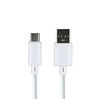 Кабель для зарядки и передачи данных Hoco X88 Gratified USB to Type C 3A 1 m White KP, код: 8024606