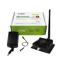 Усилитель сигнала Wi-Fi 2.4 ГГц 8 Вт 802.11b EDUP 8Вт Черный Хіт продажу!