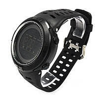 Тактические мужские часы Skmei 1251BK All Black водостойкие наручные кварцевые ag