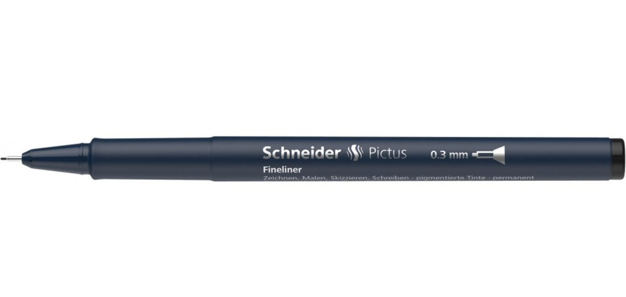 Лінер Schneider Pictus чорний 0,3
