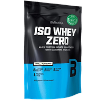 Протеин изолят BioTech IsoWhey Zero 500 grams (Vanilla)