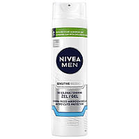 Гель для бритья чувствительной кожи Nivea Men восстанавливающий 200 мл.