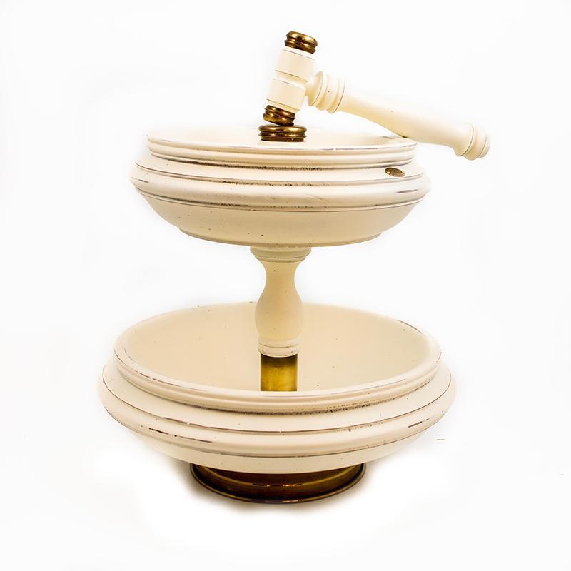 Горішниця двоярусна з антикварного дерева Capanni, фото 1