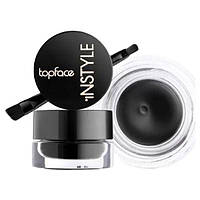 Подводка для век гелевая со щеткой Topface Instyle 3,5 г №01