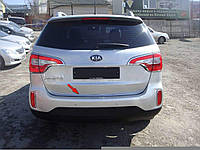 Хром накладка нижней кромки багажника пластик Sorento R 2010-2012 / Kia Sorento 2013-2014