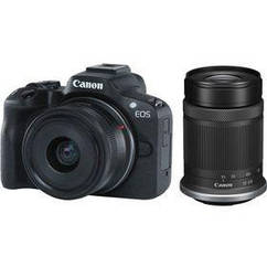 Цифрова камера CANON EOS R50 + RF-S 18-45 IS STM + RF-S 55-210 IS STM Black