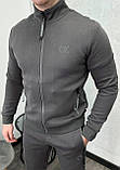 Чоловічий спортивний костюм Calvin Klein H4471 сірий, фото 2