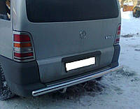 Хром накладки на стопи Mercedes-Benz Vito W638 1996-2003 (неіржавка сталь)