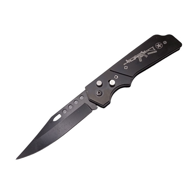 Викидний ніж Калашніков з кліпсою 21см Black (7_00414)
