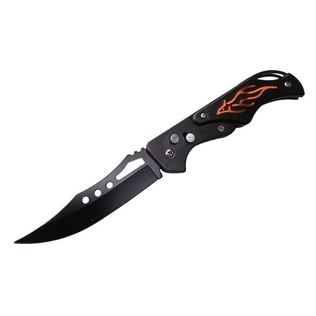 Викидний ніж M21 з кліпсою 22см Black (7_00486)