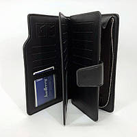 Мужской кошелек Baellerry Business S1063, портмоне клатч экокожа. MH-149 Цвет: черный