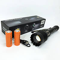 Карманный фонарь с usb зарядкой Bailong BL-G201-P360, Хороший фонарик, Фонарик светодиодный IO-674 для туриста