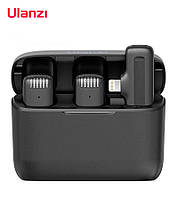 Петличний мікрофон Ulanzi J12 для iPhone, роз'єм Lightning