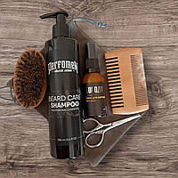 Набор по уходу за бородой (шампунь + тоник с ароматом виски)