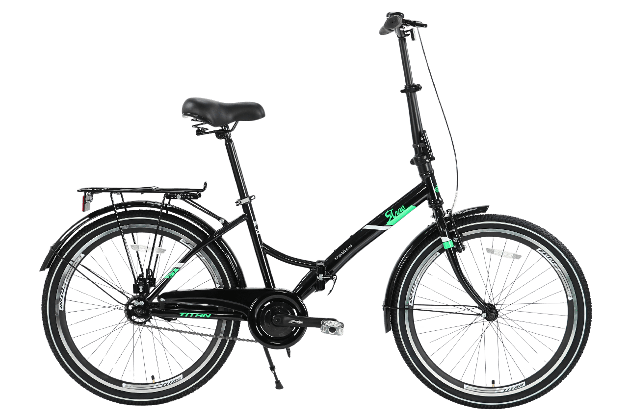 Складний Велосипед Titan 24" Arno 2024 Рама-13" black