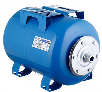 Гідроакумулятор 24л Expert Pump горизонтальний мембранний розширювальний бак для води, гідрофор для насосної станції