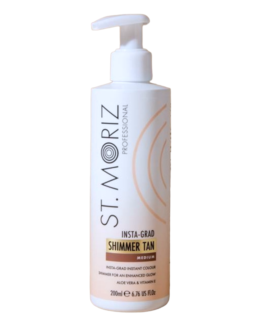Засіб для легкої засмаги з ефектом шимеру St. Moriz Professional Insta-Grad Shimmer Tan 200 ml