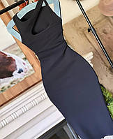 Женское обтягивающее платье с вырезом на груди черное малиновое беж 42/44 46/48 50/52