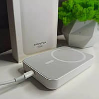 Внешний акумулятор Magsafe 5000mah магнитный power bank Apple battery pack