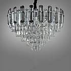 Сучасна кришталева люстра на 11 ламп Е14 колір каркасу хром D-3133/600CH, фото 2