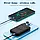 Зовнішній акумулятор накладний УМБ 2in1 MagSafe Power Bank with stand 10000mAh A27-1 | Qi, 1Type-C, 20.0W | Чорний, фото 4