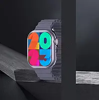 Наручний Смарт годинник Apple Watch Smart V9 PRO MAX (2 ремінці)