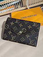Женский брендовый кошелек конверт Louis Vuitton, модные женские кошельки