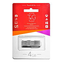 Флеш-накопитель USB 4GB TG 103 Metal Series Silver (TG103-4G) KC, код: 1917794