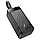 Портативний зарядний Power Bank Hoco J123C 60000 mAh 3хUSB+Type-C PD20W+22.5W для пристроїв з ліхтарем LED дисплей | Чорний, фото 6