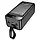 Портативний зарядний Power Bank Hoco J123C 60000 mAh 3хUSB+Type-C PD20W+22.5W для пристроїв з ліхтарем LED дисплей | Чорний, фото 7