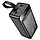 Портативний зарядний Power Bank Hoco J123C 60000 mAh 3хUSB+Type-C PD20W+22.5W для пристроїв з ліхтарем LED дисплей | Чорний, фото 5