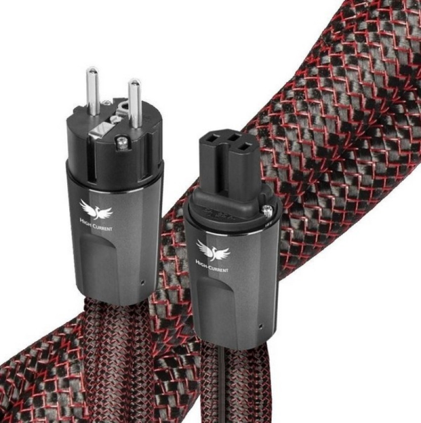 Силовий кабель AudioQuest NRG-Firebird High Current 1.0 m IEC-C15