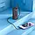 Зовнішній акумулятор Повербанк Ліхтарик power bank HOCO Flashlight fully compatible power bank Q15 10000mAh | 1USB/Type-C | Сірий, фото 3