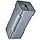 Зовнішній акумулятор Повербанк Ліхтарик power bank HOCO Flashlight fully compatible power bank Q15 10000mAh | 1USB/Type-C | Сірий, фото 8