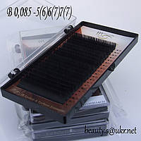 Вії I-Beauty mix B 0,085 5-6-7 мм