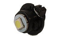 Светодиодная лампа AllLight T 6,5 1 диод 12V B8,3d панель приборов иномарка 18*18мм WHITE PZ, код: 6720269