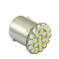 Светодиодная лампа AllLight T25 5 22 диода 1206 1157 BA15S 12V WHITE KC, код: 6720331