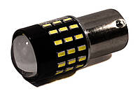 Светодиодная лампа AllLight T25 54 диода 3014 BA15S 12V с линзой + драйвер DH, код: 6720315