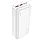 Портативний зовнішній аккумулятор Павербанк Power Bank Hoco J101B 30000mAh Astute PD20W+QC3.0 22.5W 2USB Micro/Type-C, QC | Білий, фото 4