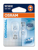 Автолампа ук. OSRAM 921-02B W16W 12V W2,1X9,5 2X10 Blister DH, код: 6720721