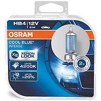 Автолампа OSRAM 9006CBI Cool Blue Intense HB4 60W 12V P22d 10X2 HardDuopet NX, код: 6720399