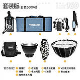 Лампа LED відеокомплекс LUX160 180W color 3200-5600K, фото 2