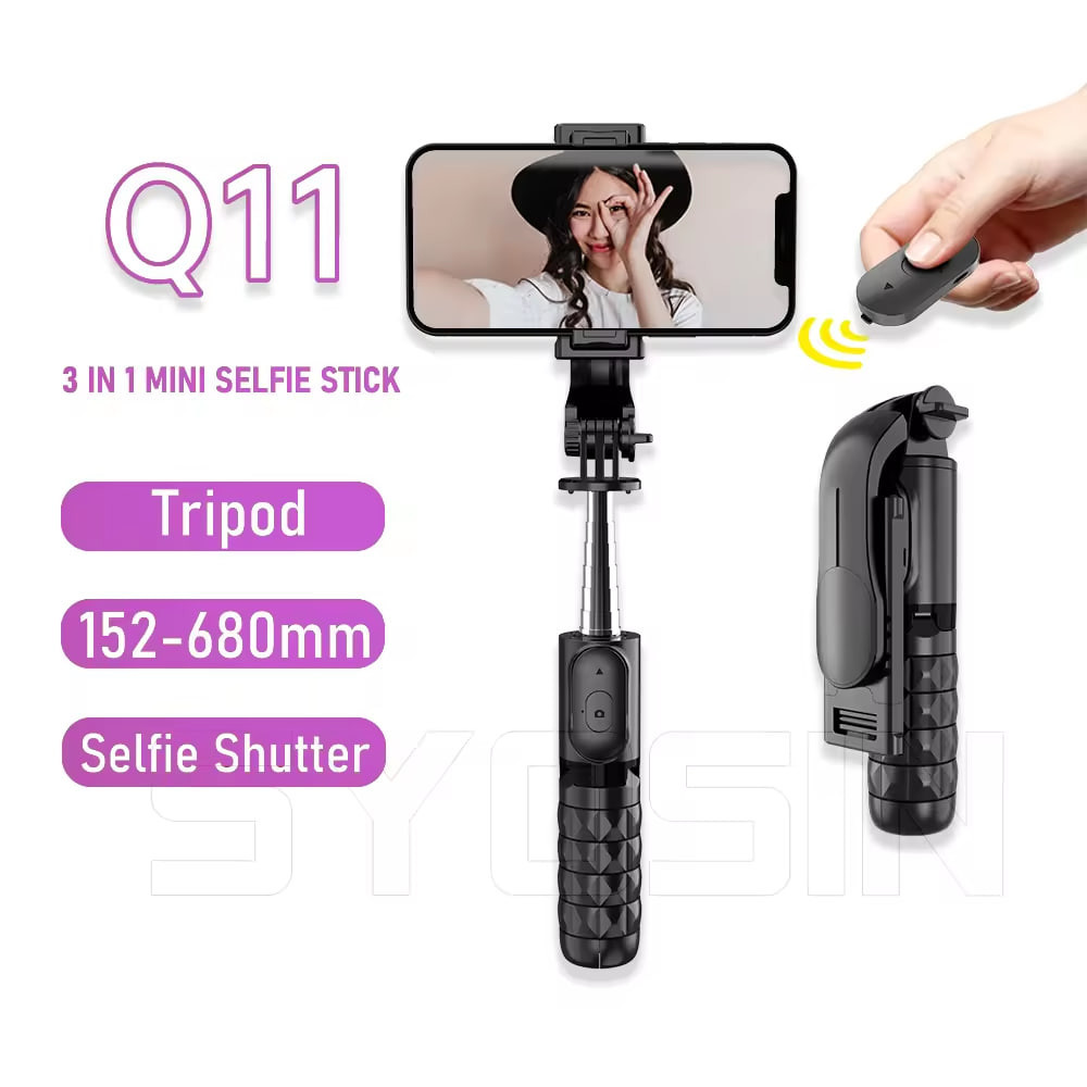 Monopod Tripod | 0.74m | Button Bluetooth | Q11, фото 1