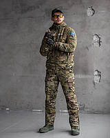 Тактический зимний теплый военный костюм Level 7 ( Куртка + Штаны ), Цвет: Мультикам, Размер: L