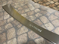 Накладка на бампер з загином Ssang Yong KYRON з 2007 р. (NataNiko)